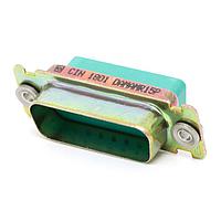 Cinch DAMAMR15P ປລັກ DSUB 15M CRIMP G50 F FLOAT ZIN