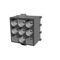 AMP Connectors - TE Connectivity 1586984-1 ຕູ້ແລະປະຕູເຊື່ອມຕໍ່ 09P UMNL PIN HDR ASSY NATL, GW