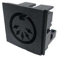 Kobiconn 161-0504-28A-E ຕົວເຊື່ອມຕໍ່ຮູບວົງກົມ DIN 5 ຂາ PIN DIN PCB