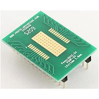 Chip Quik IPC0048 ອະເດັດເຕີແລະອະເດັດເຕີ PowerSOIC-24 ເປັນ DIP SMT Adapter