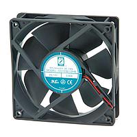 Orion Fans OD1232-48HB ພັງລົມ DC Axial, 120x120x32mm, 48VDC, 120CFM, 0.16A, 51dBA, 3750RPM, Dual Ball, Leads