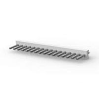AMP Connectors - TE Connectivity 1-640383-6 ພິນສະຕຣິບ FLAT HEADER STRT 16P ສະໂຕພອດສີ້ນສີ້ງ