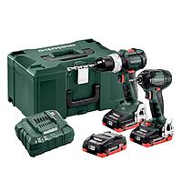 METABO COMBO SET 2.1.11 18 V BL LIHD ເຄື່ອງໄຮ້ສາຍໃນຊຸດ (BSLTBL+SSDBL)
