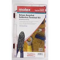 Molex 76650-0053 ຊຸດອຸປະກອນ Terminal Kit SOLDERLESS TERM KIT INSUL TERM 601PCS