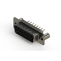 EDAC 627-M15-220-LT3 ຕົວເຊື່ອມ D-Sub - ຕົວເຊື່ອມ D-Sub ຄວາມໜາ້ຄວາມຖືກມາດຕະຖານ ແບບຕັ້ງຕົວແບບຕັດກະເປົາ