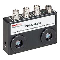 THORLABS PDB220A2/M Free-Space Balanced Amplified Photodetectors (190-1100 nm, M4 Taps)