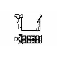 AMP Connectors - TE Connectivity 144172-2 ການປະກອບຕົວຢ່າງ MODULE 8 POS ASSY