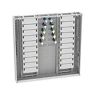 Panduit FDCSA-24-10AFLH ການປະກອບສາຍເສັ້ນແອບຕິກ 24F ກັບການເຂົ້າຖານດ້ານໜ້າ, Sig Core OM4+