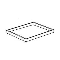 Hammond Manufacturing A2420 ຕູ້ວາງແລະຕູ້ວາງອະລູມິເນຍ Panel 21x17" ເຫມາະສົມກັບກະຕ່າາ 24 x 20"