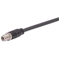 HARTING 09482200011200 ເສັ້ນສາຍອາເຄຕູເຕີ / ເສັ້ນສາຍອາຄຕູເຕີ M12 D-code ການປະກອບເສັ້ນສາຍທີ່ມີການຄຸ້ມຄອງດ້ວຍວັດຖຸທີ່ຫນາ, ສິ່ງສະເພາະສິ່ງສະເພາະ, ປູກຊາຍຕົວຜູ້ຊາຍຕົວຕົວ, EtherRail Flex (4xAWG22/7), ສີດຳ, 20m
