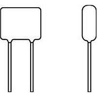 Xicon 1431-6102K ສາຍນໍາສະເໜີລາດິແອລ 630V .001uF 10% Tol MPP