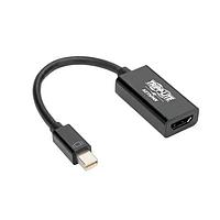 Tripp Lite P137-06N-HD4K6B ສາຍຕໍ່ອະເດັດ MDP 1.2/4KHDMI ADPTR, ສີດໍາ