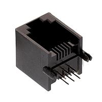 Wurth Elektronik 615006138421 Modular WR-MJ ຜູ້ຍິງ ເປັນພລາສຕິກ 6P6C ຕົວຈຸດຢູ່ດ້ານເທິງ
