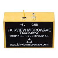 Fairview FMAM4024 WR-12 Waveguide Power Amplifier 80.5 GHz to 86.5 GHz Frequency Range With 20 dB Gain And 19 dBm Psat Using UG-387/U Flange