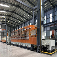 Wondery QWC9-60*600*10 ສະຫນັບສະຫນູນ Roller Gas Continuous Mesh Belt Furnace Carburizing Tempering ສໍາລັບ fasteners (600*6000mm; 70KW)