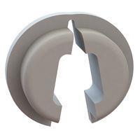 Essentra Components 04MP0125TLB ບັດກະທົບສາຍໄຟສະແດງທີ່ມີເກັບກະທົບ, 1/8 NPS, .594 OD