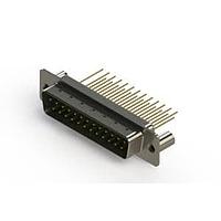 EDAC 627-M25-623-GN3 ຕົວເຊື່ອມ D-Sub - ຕົວເຊື່ອມ D-Sub ຄວາມໜາ້ຄວາມຖືກມາດຕະຖານ ແບບຕັ້ງຕົວແບບຕັດກະເປົາ
