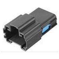 Aptiv 33257503 ຮູຊິ້ງ 6 ທາງ ຜູ້ຊາຍ OCS 1.2 ບໍ່ມີການປິດ ສີດໍາ CONN