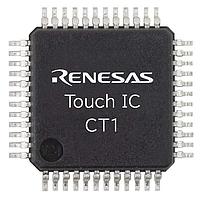 Renesas Electronics R7F100TGE3G00CFB#AA0 ຕິດຕາມສະຕິກເຊນເຊີ RL78 TOUCH IC CT1 21CH 48LFQFP -40/+105C
