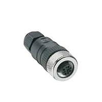 Lumberg Automation RKCQ 4/7 pack of 5 ຕົວເຊື່ອມຕໍ່ມິດຕຣິກຮູບວົງ