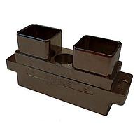 Amphenol Air LB France SIM2B42V ອຸປະກອນເສີມ Receptacle Standard Nut housing option 2 Modules Composite Shielded Olive drab cadmium Without polarization