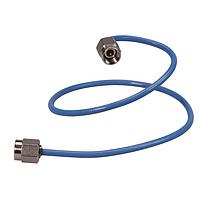 HUBER+SUHNER MINIBEND CTR-8 ການປະກອບສາຍ RF ສາຍ coaxial ຍືນຍົງ cbl assy 26.5 GHz