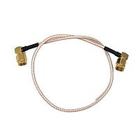 Mueller BU-4150032012 ສາຍສະເພາະ Coaxial CABLE ASSY SMA RA PLUG TO SMA RA PLUG RG316 12"