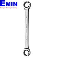 SATA 46102 SAE Double box ratcheting wrench 7/16" x 1/2"