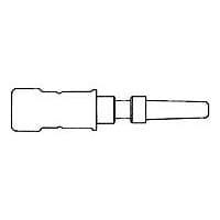 AMP Connectors - TE Connectivity 42637-3 ພິນ PIDG TAPER PIN