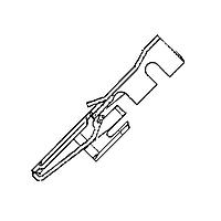 Aptiv 02973915-CT ຂໍ້ຕໍ່ TERM TWIN LK FEM ຕັດອອກ ຈາກ 20 ຊິ້ນ