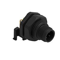 Wurth Elektronik 643230100404 ປລັກ WRCIRC M12 ກະທົບສະກຣູ ລະຫັດ A ແຜງ PCB ພລາສຕິກມຸມຂວາກັບກະທົບສະກຣູ M16 ຕົວເຊື່ອມຊາຍ, ຂະໜາດຂອງຂະໜາດ 4