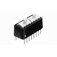 Alcoswitch - TE Connectivity 3-435469-1 ສະຫນັບສະຫນູນ DIP Switches DIP SW ASSY-BLK MPST-4POS