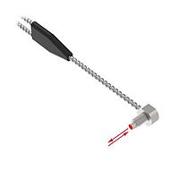 Banner Engineering BAT66ST5TA-VL ອຸປະກອນສັກສອນເສັ້ນໃຍກັດກະຈົບ ເສັ້ນໃຍກັດກະຈົບ; ກອງສອງແຂ້ວ 0.06 ນິ້ວ; ຫົວມຸມຂວາມີເກັບ M6; ປົກກັນໂປຣເດັດເຫຼືອງສະແດງ 2 ເມັດ; ສິ້ນສຸດສໍາລັບອຸປະກອນສັກສອນເສັ້ນໃຍພລາສຕິກ; Vantage Line