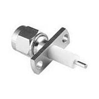 Johnson / Cinch Connectivity Solutions 142-1801-041 ຕູກຕໍ່ RF / ຕູກຕໍ່ Coaxial SMA 2 ຮູ FLNG EXT DIELECTRIC GLD PLUG
