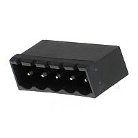 Molex 39522-1005 ຫົວກວ່າງ 5.0MM EURO HEADER RA BLK 5CKT