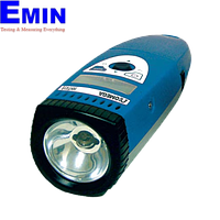 OMEGA HHT41B-DKIT Handheld Digital Stroboscope ມີແບັດເຕີລີທີ່ສາມາດສາກໄຟໄດ້ (2 Rechargeable Battery Packs, Holster, 2 Spare Lamps, Latching Carrying Case)