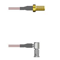 Amphenol Custom Cable Q-2V05G0005007i ສາຍສະບັບ RF SMA-SJ/HDBNC-RP G316 7I
