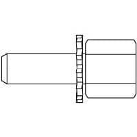 AMP Connectors - TE Connectivity 5748558-3 ຊຸດລອກກະແຈ FEM SCRWLOCK KIT UNIT PKG