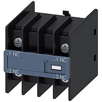 SIEMENS 3RH29114NF02 ສະຫນັບສະຫນູນການຄວບຄຸມ AUX. SWITCH 2NC ສໍາລັບ S00 & S0 RING LUG