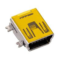 Wurth Elektronik 65100516121 ຕົວເຊື່ອມ Mini USB Type B WR-COM Type B SMT 5Pin Horztl Fml Mini