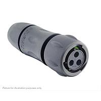 Eaton Souriau-Sunbank UTSX6JC103S ປລັກສ໌ Plug, ມີກະແຈບເຄື່ອງສົດສາຍສົດ, ສໍາລັບ 3 ຂໍ້ຕິດຕໍ່ຍິງ, IP68/69K