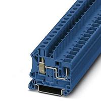 PHOENIX CONTACT 3060542 ບລັອກຕໍ່ສາຍບົດບັນທຶກ DIN Rail UT 6/1P BU