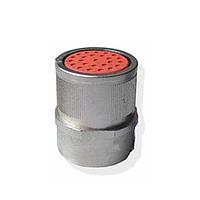 Amphenol PCD SJS831201P ຕົວເຊື່ອມມົດຕະຖານຮູບວົງກົງ 8P SZ22 Rec WC ເຫຼັ້ມເຫຼັ້ມກະທົບເຫຼືອງ