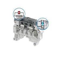 Entrelec - TE Connectivity ZS4-SF1-R2 ບລັອກຂໍ້ຕໍ່ຟິວອັດຕະໂນມັດ SNK ດ້ວຍກຸງສະກຣູ