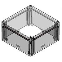 Serpac RB66P06C16G NEMA/IP ອັດຕາການປ້ອງກັນ N4/IP67 CLR/GRY POLY 6.30 x 6.30 x 2.17"