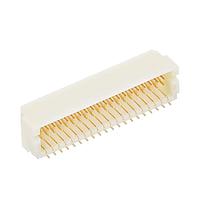 Hirose Electric DF20F-40DP-1H(52) ພິນເຮດເດີ CONN HEADER SMD R/A 40POS 1MM