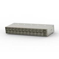 AMP Connectors - TE Connectivity 2301210-2 zSFP+ ZSFP+ STACKED 2X12 RCPT ASSY, ການໄຫຼຂອງອາກາດ