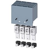 SIEMENS 3VA91540JC12 ຕົວເຊື່ອມສາຍສະເຊື່ອມ BRKR 3VA1 160A LUG 4P 2W CTRL WIRE PI/DO