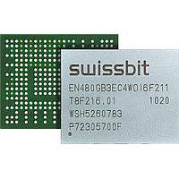 Swissbit SFEN240GB2EC4TO-I-6F-231-STD Solid State Drives - SSD ອຸດສາຫະກຳ BGA PCIe SSD, EN-20, 240 GB, 3D TLC Flash, -40C ຫາ +85C