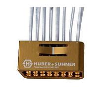 HUBER+SUHNER MF53/2x8A_21MXP/21PC24_erg/229 ການປະກອບສາຍ RF Multicoax breakout, 2x8, MXP jack(f) ເຖິງ PC2.4 jack(f), 229mm